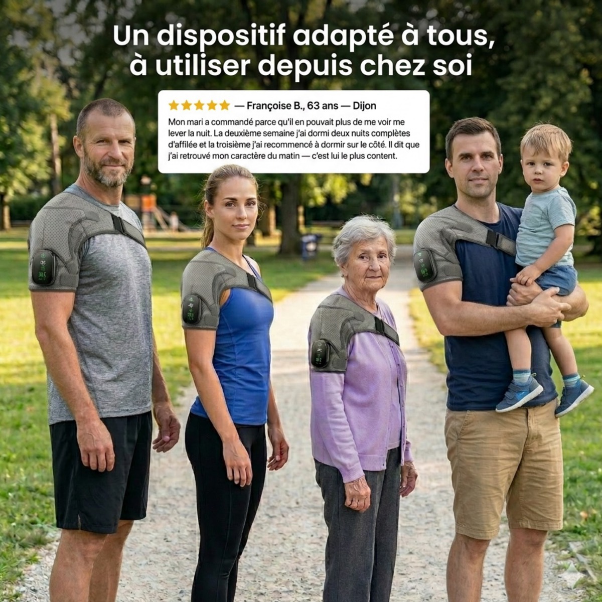 Une attelle révolutionnaire 3-en-1