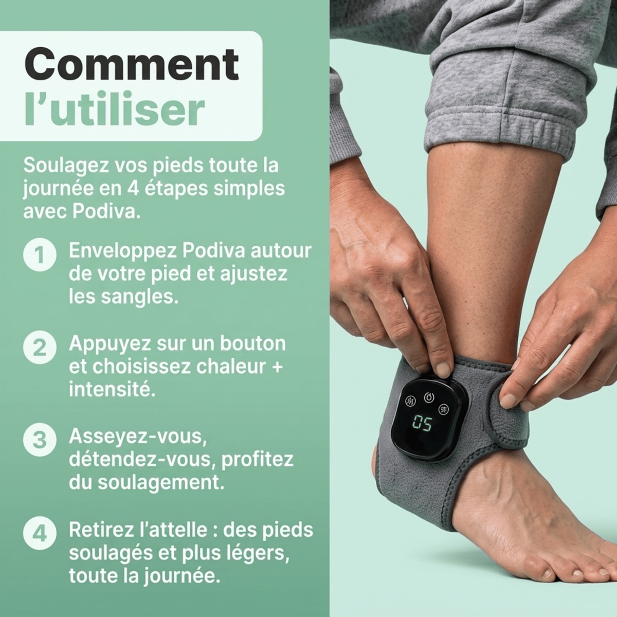Podiva™ — contenu du coffret